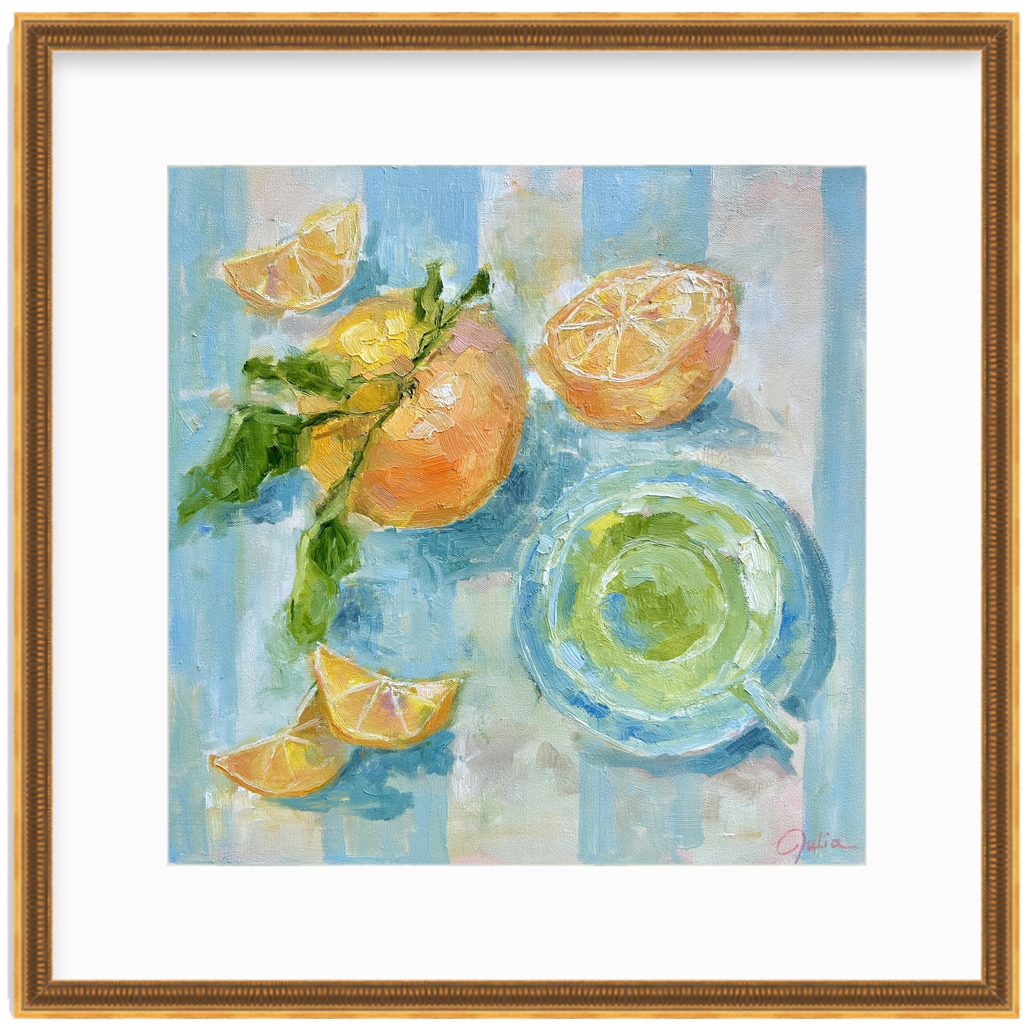 "A Table Before Me" Print