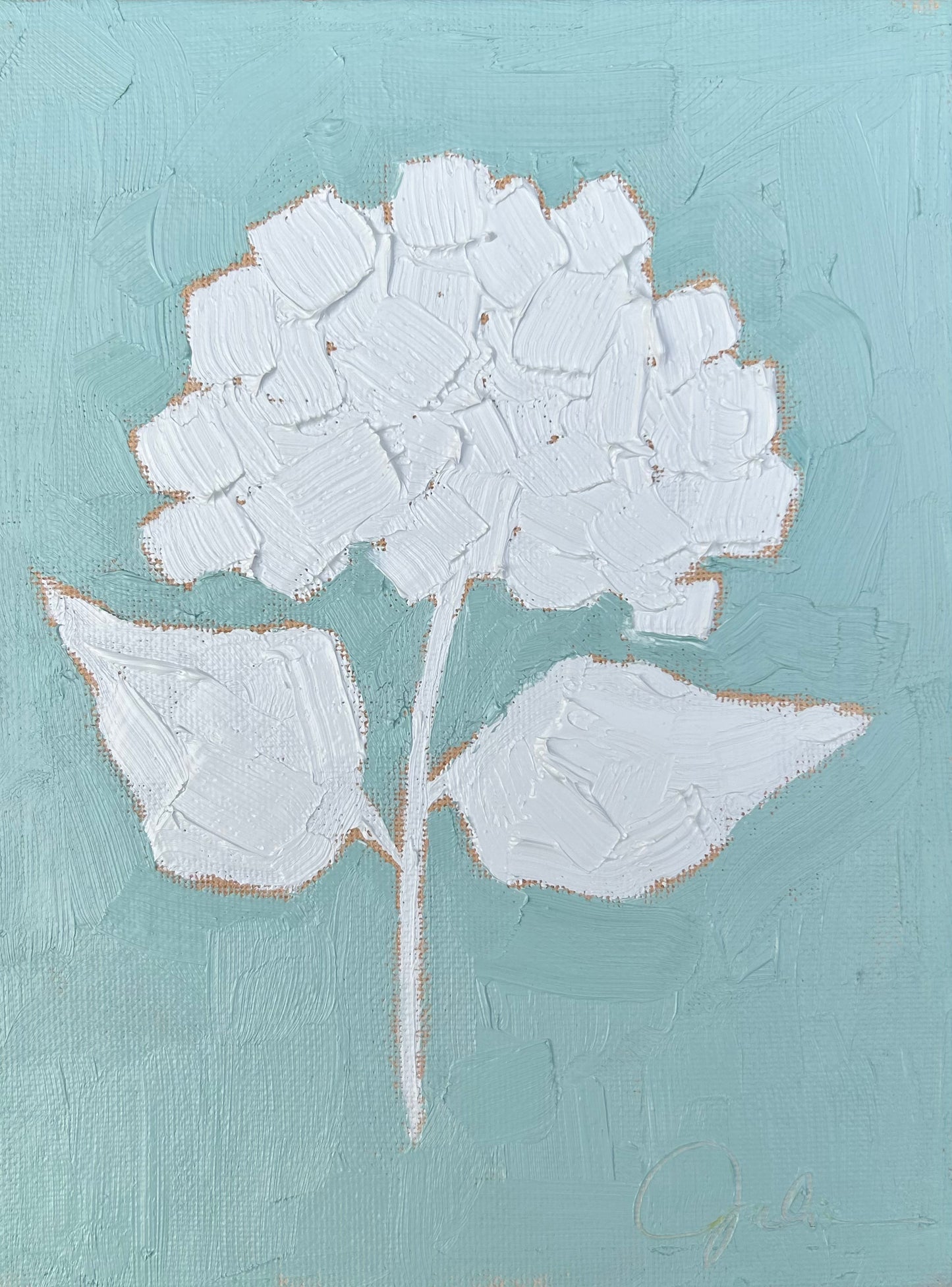 "By The Water I" - 6 x 8 Oil on Canvas