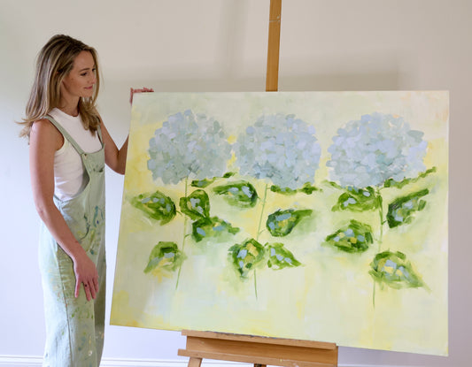 "Strength, Song, and Salvation" - 36 x 48 Oil on Canvas