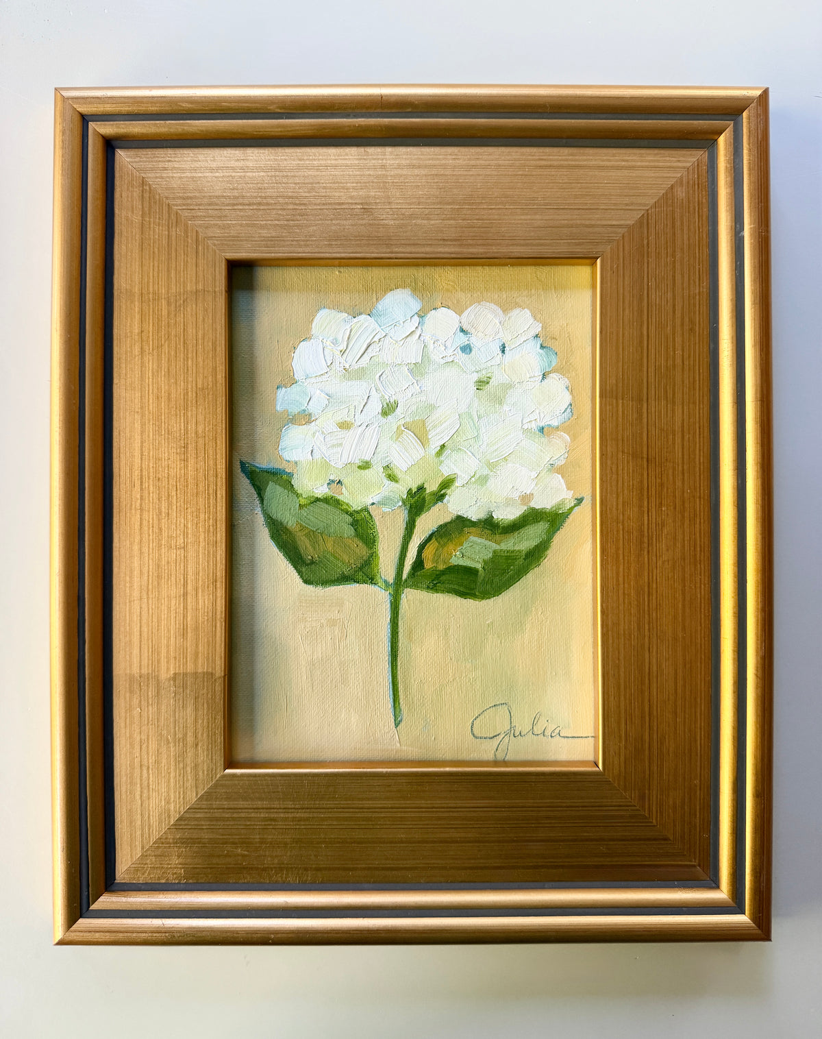 "White as Snow" - 6 x 8 Oil on Canvas Board