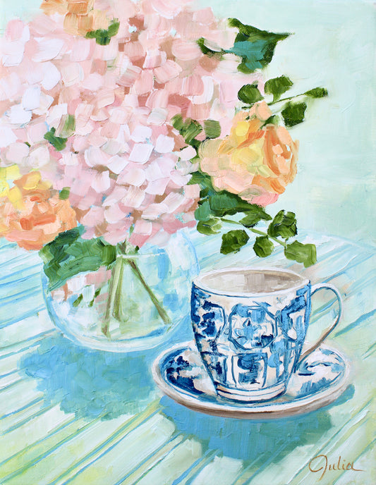 "My Heart Says of You" - 11 x 14 Oil on Canvas