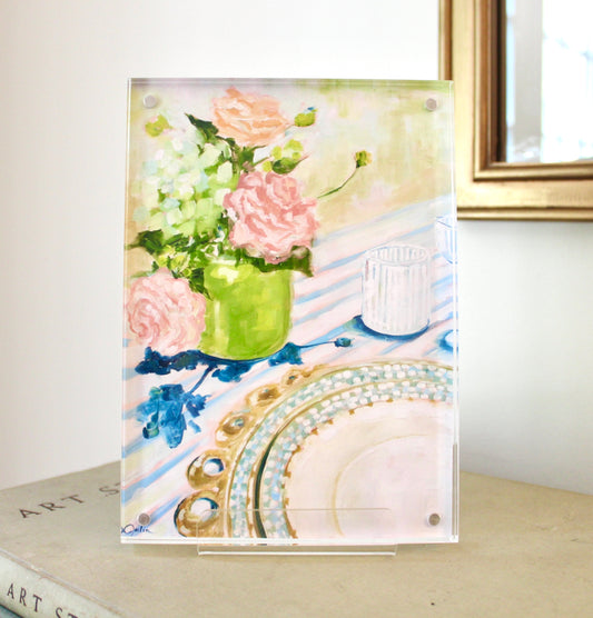 "Gather Here" - 5 x 7 Acrylic Framed Print