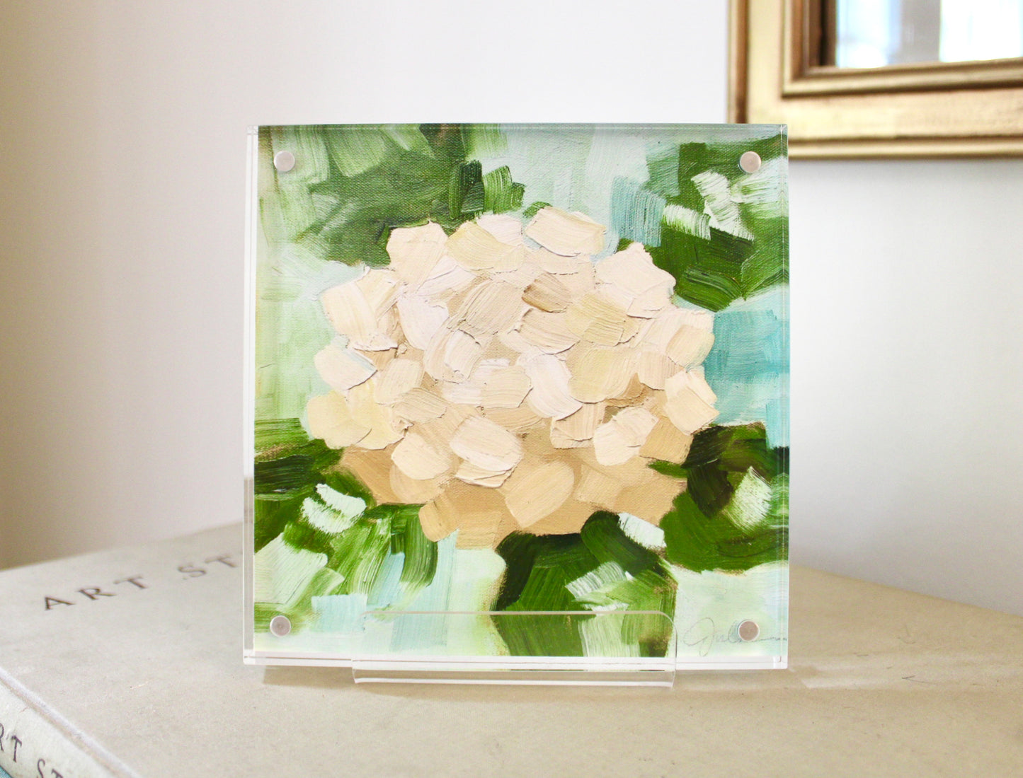 "More Precious Than Gold" - 5 x 5 Acrylic Framed Print