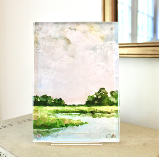 "Keep In Perfect Peace" - 5 x 7 Acrylic Framed Print