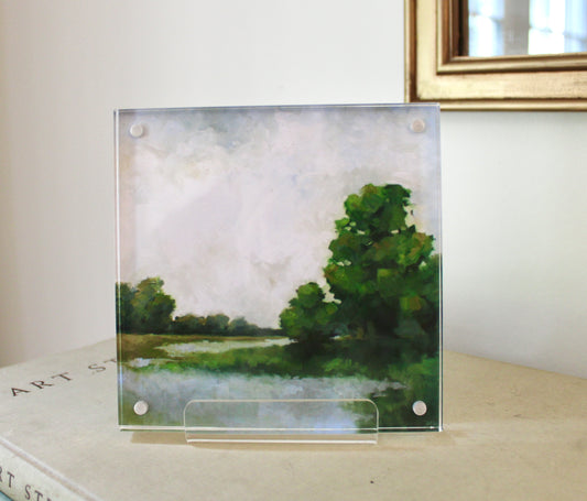 "For This Time" - 5 x 5 Acrylic Framed Print