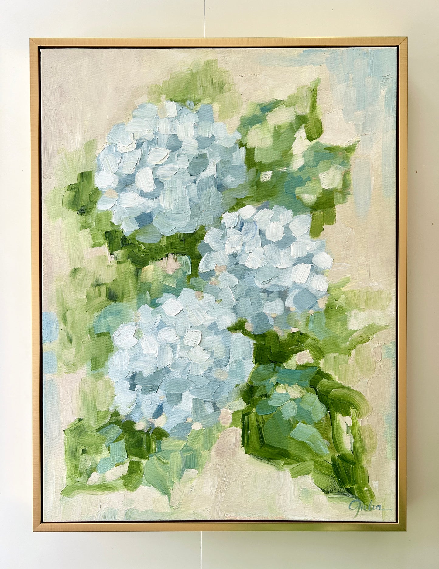 "For I Am With Thee" - 18 x 20 Oil on Canvas