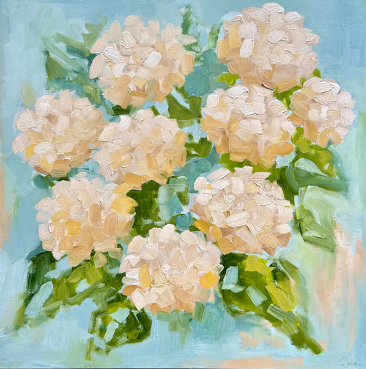 "In You I Find Rest" - 36 x 36 Oil on Canvas