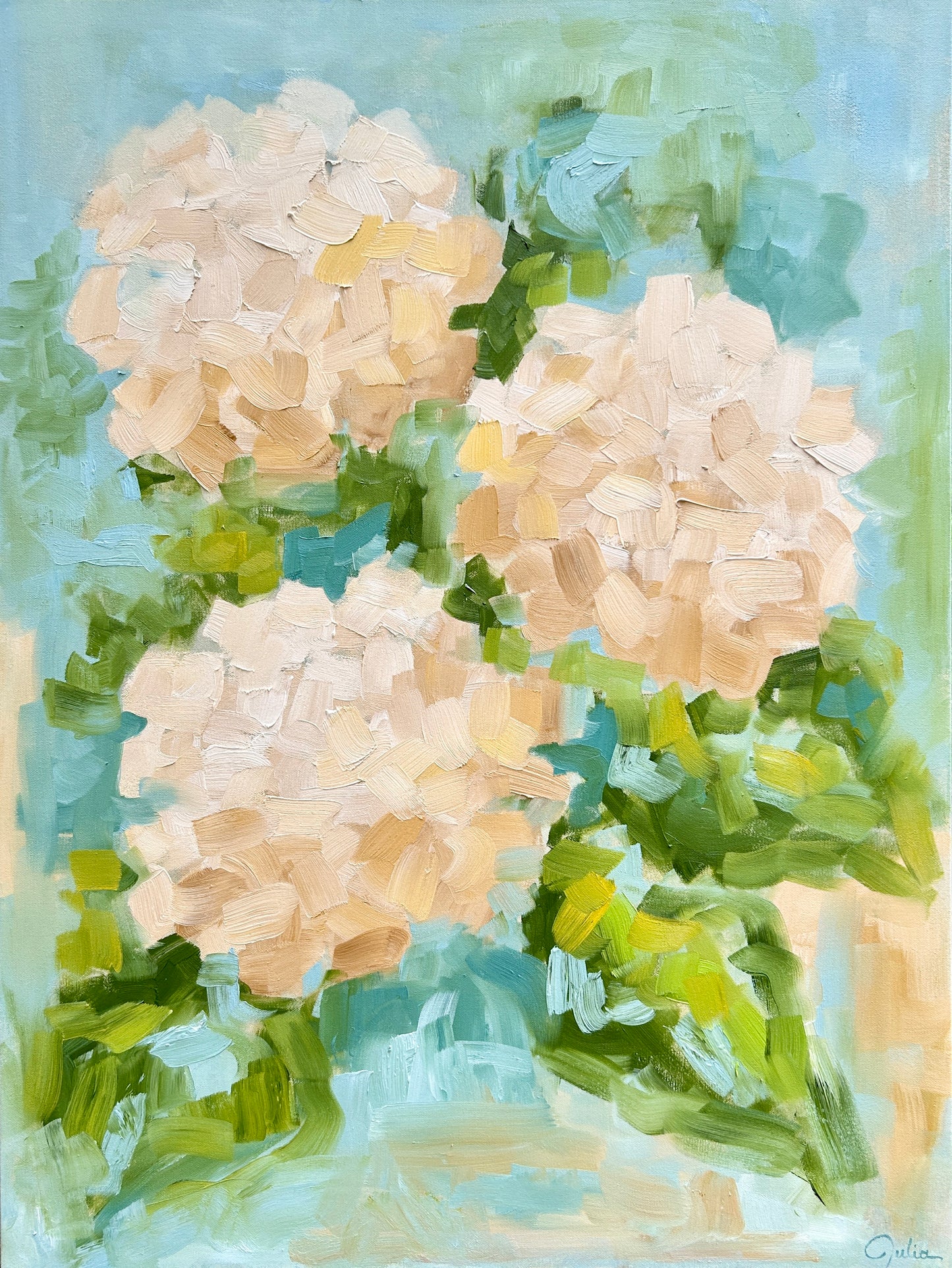 "Hallelujah Here Below" - 30 x 40 Oil on Canvas