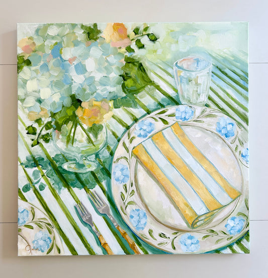 "A Place Prepared" - 24 x 24 Oil on Canvas