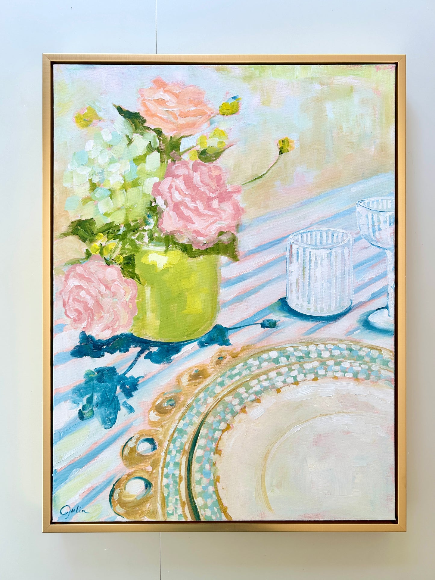 "Gather Here" - 18 x 24 Oil on Canvas