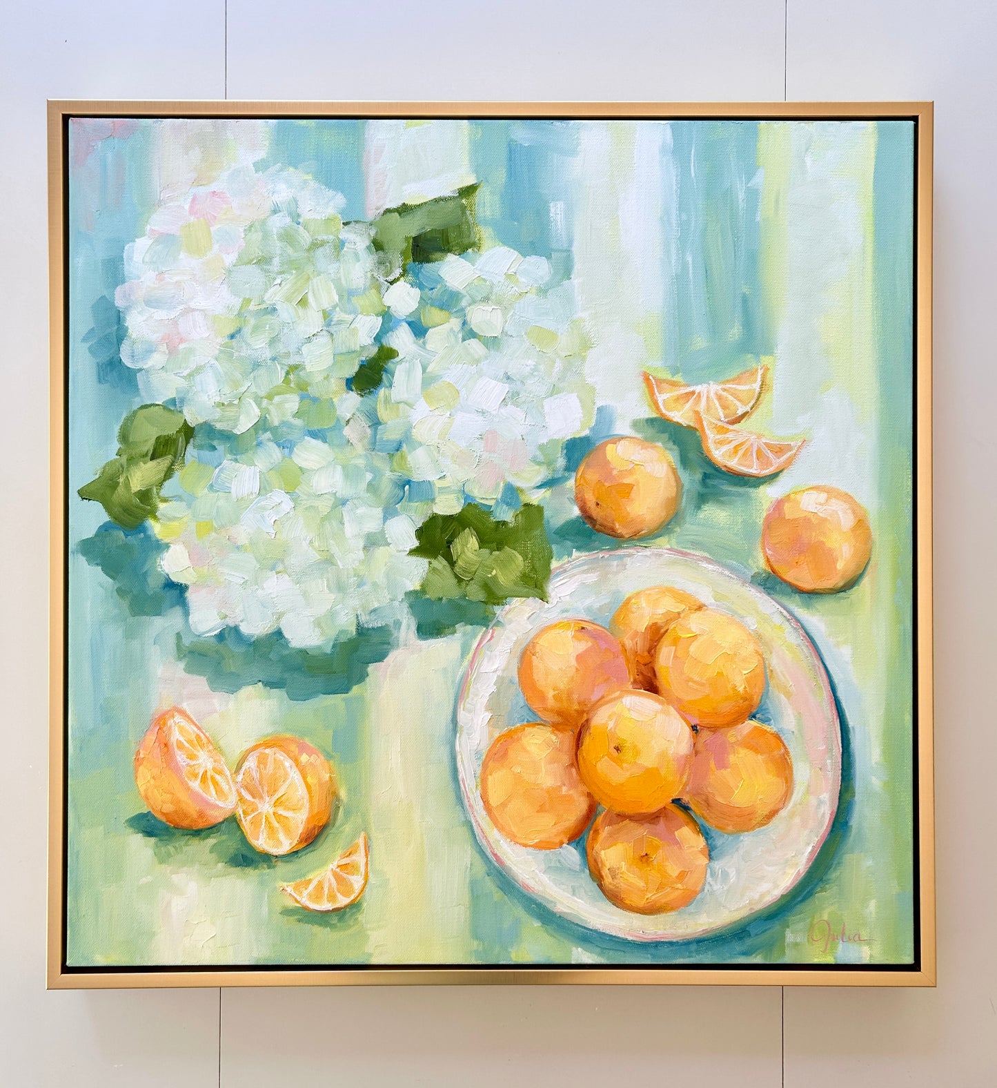 "In Abundance" - 24 x 24 Oil on Canvas