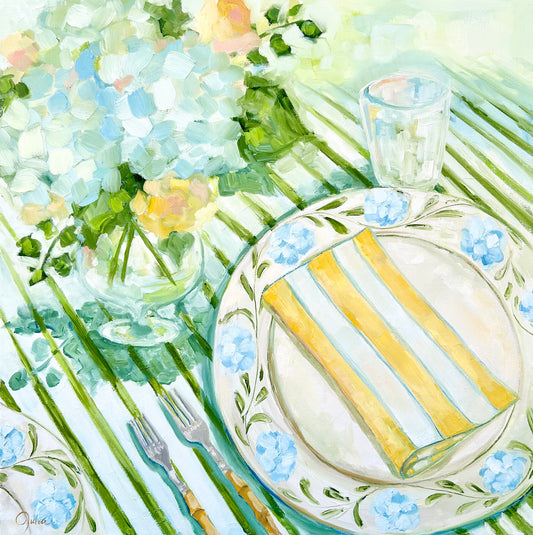 "A Place Prepared" - 24 x 24 Oil on Canvas