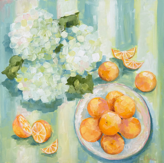 "In Abundance" - 24 x 24 Oil on Canvas