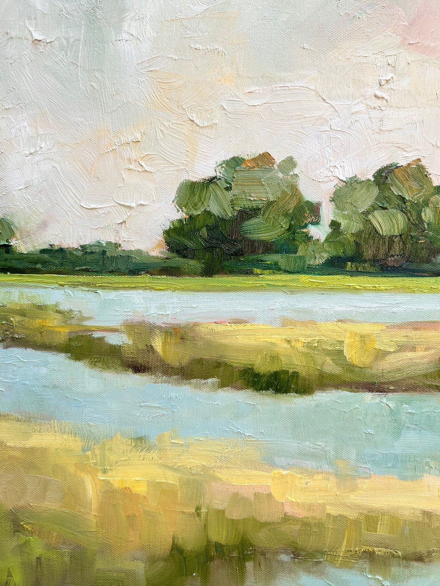 "Shade at Your Right Hand" - 20 x 24 Oil on Canvas