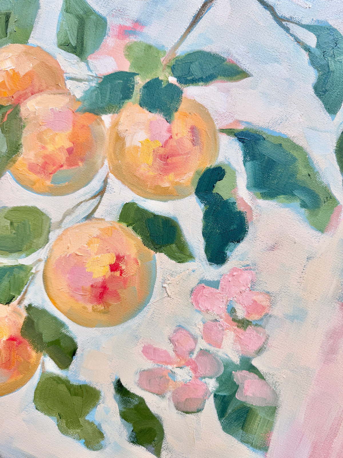 "First Fruits" - 20 x 20 Oil on Canvas