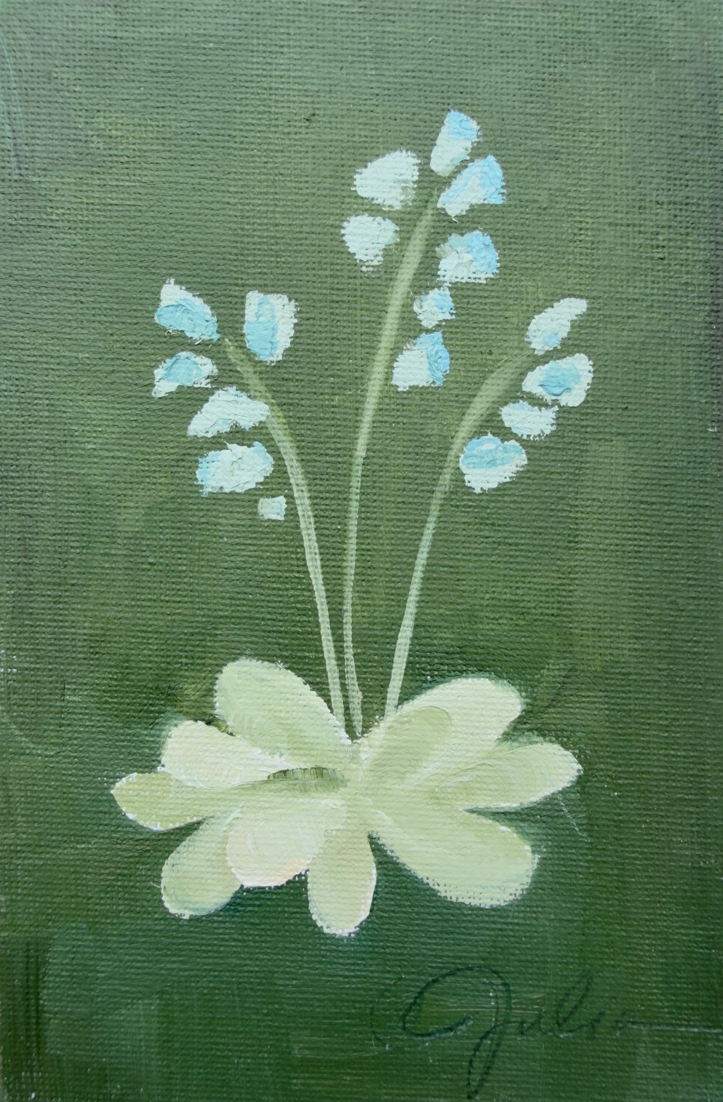 "At First Light I" - 4 x 6 Oil on Canvas Board