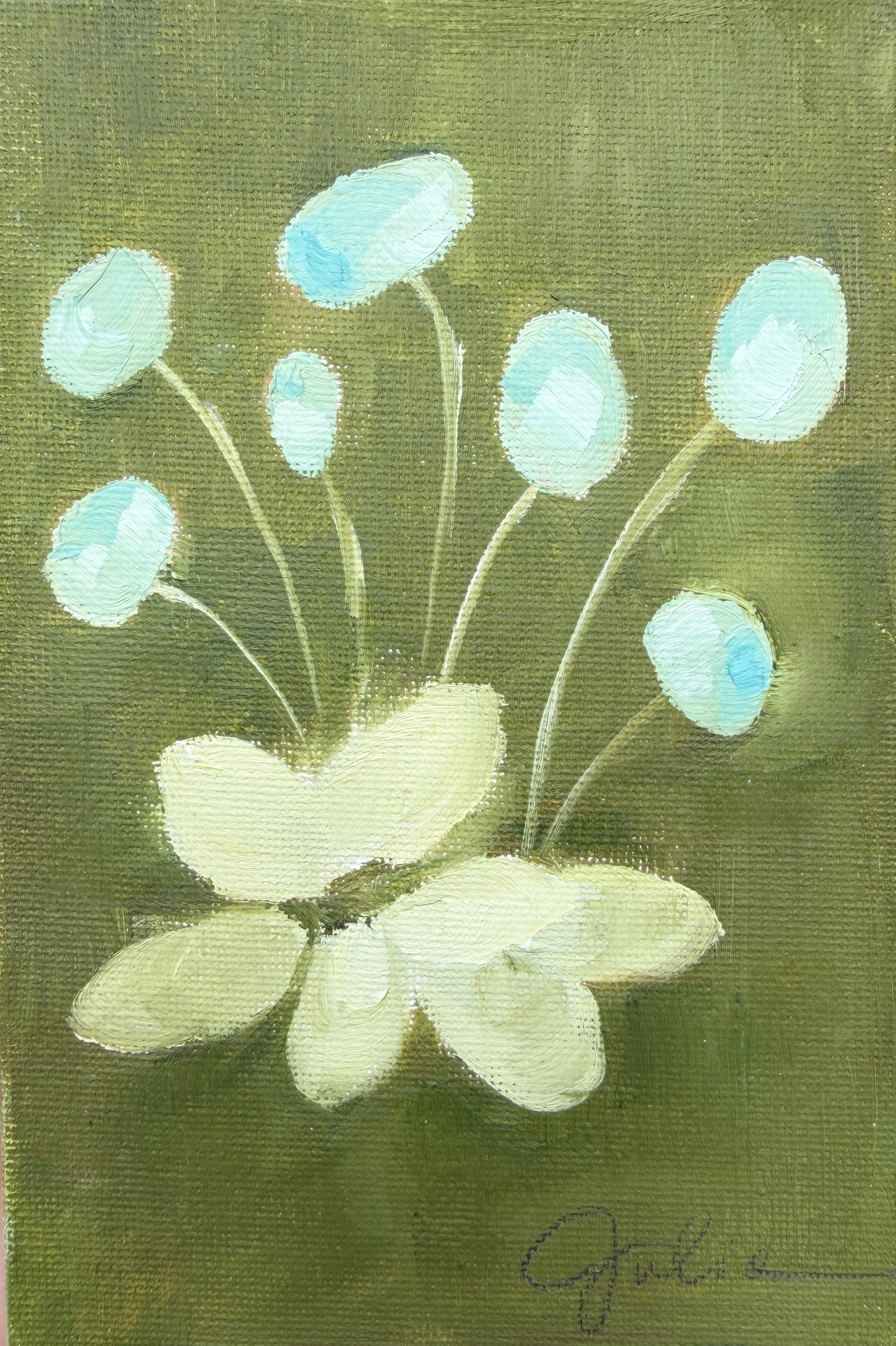"At First Light III" - 4 x 6 Oil on Canvas Board