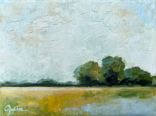 "Plans to Prosper" - 6 x 8 Oil on Canvas