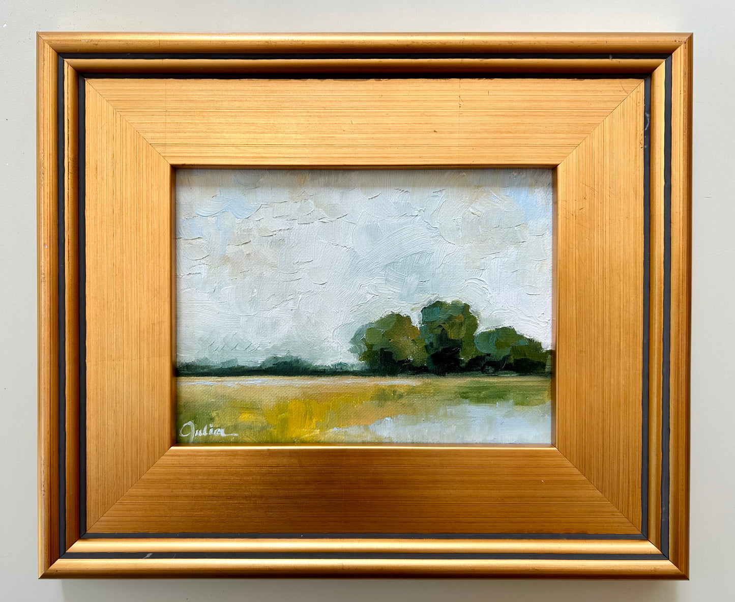 "Plans to Prosper" - 6 x 8 Oil on Canvas