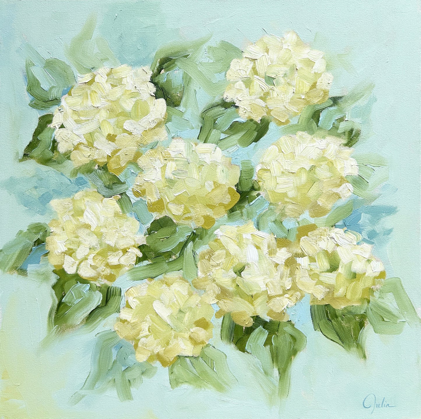"To The Full" - 24 x 24 Oil on Canvas