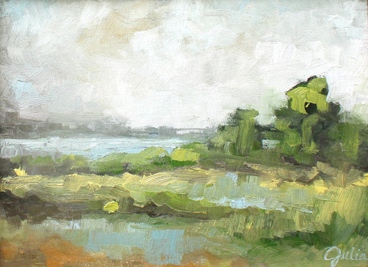 "In His Keeping" - 11 x 14 Oil on Canvas