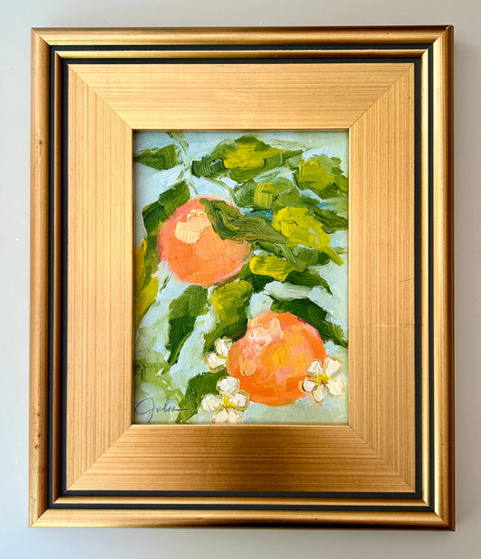 "My Cup Overflows" - 6 x 8 Oil on Canvas Board