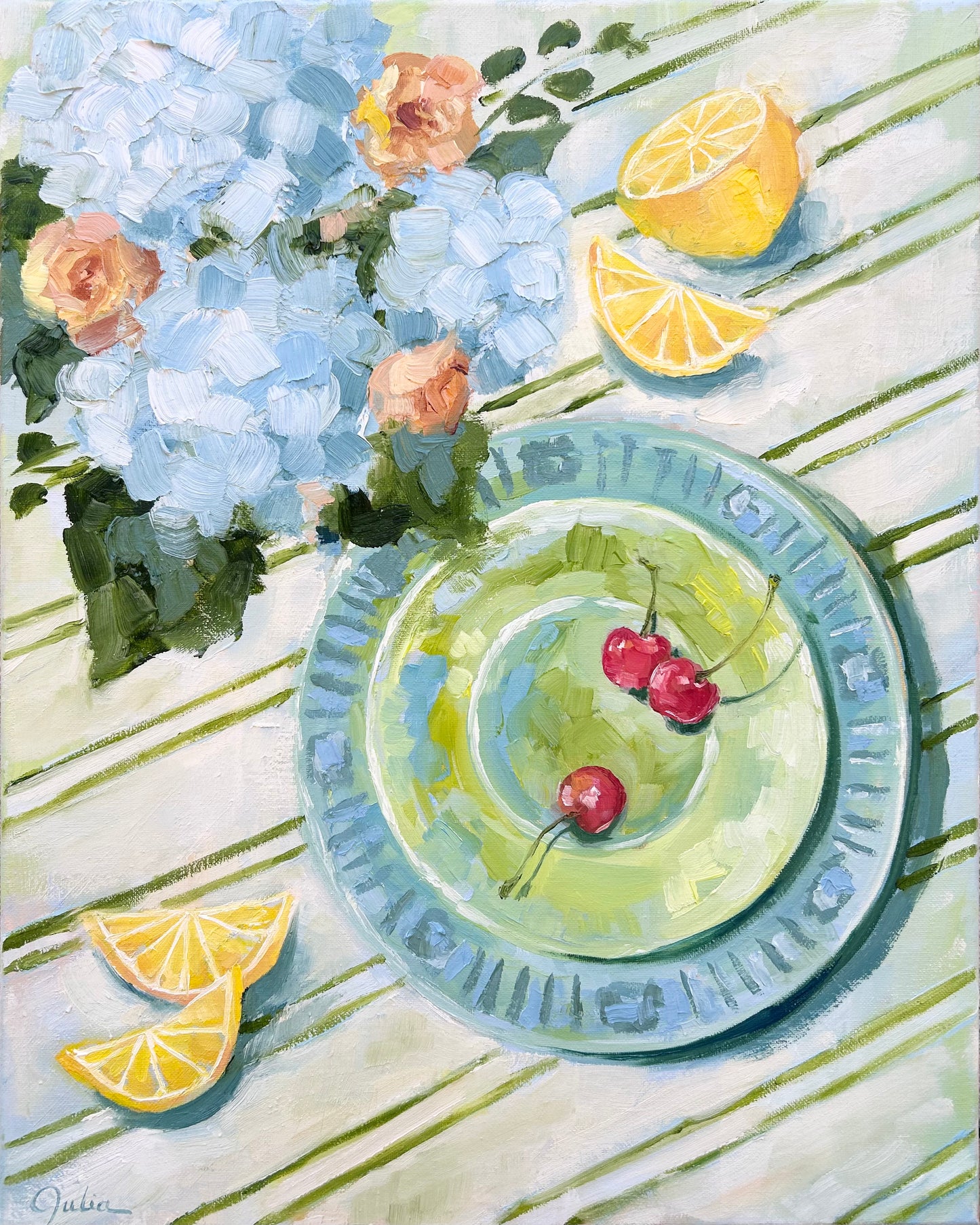 "My Hope is in Him” - 16 x 20 Oil on Canvas