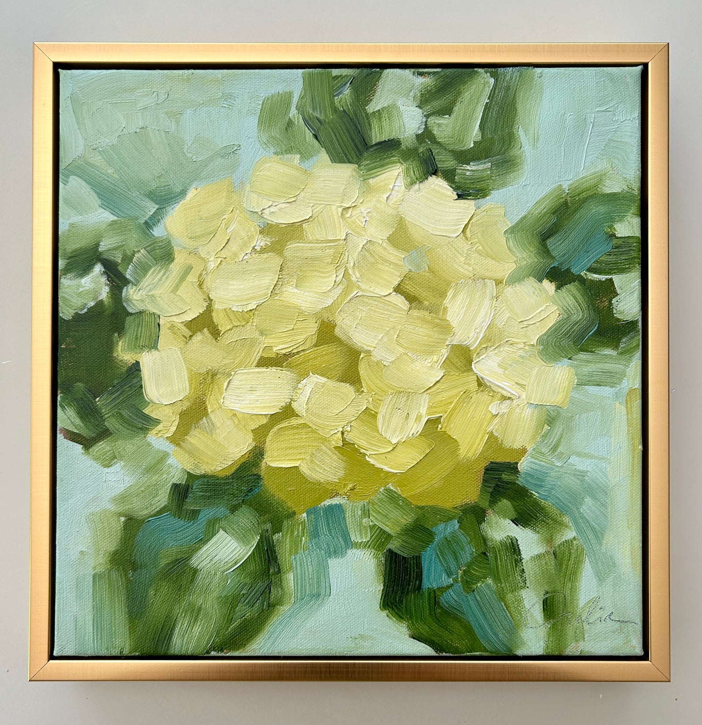 "Declaring Your Splendor" - 12 x 12 Oil on Canvas
