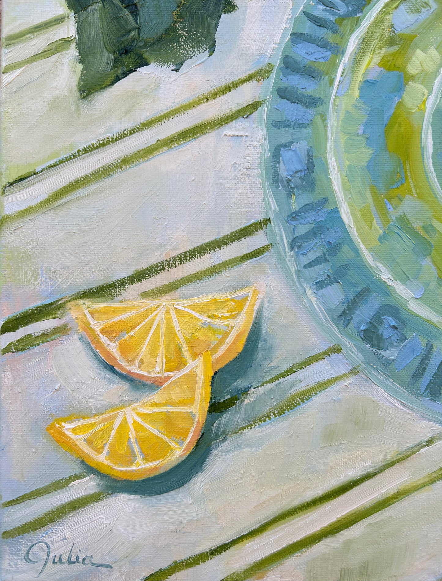 "My Hope is in Him” - 16 x 20 Oil on Canvas