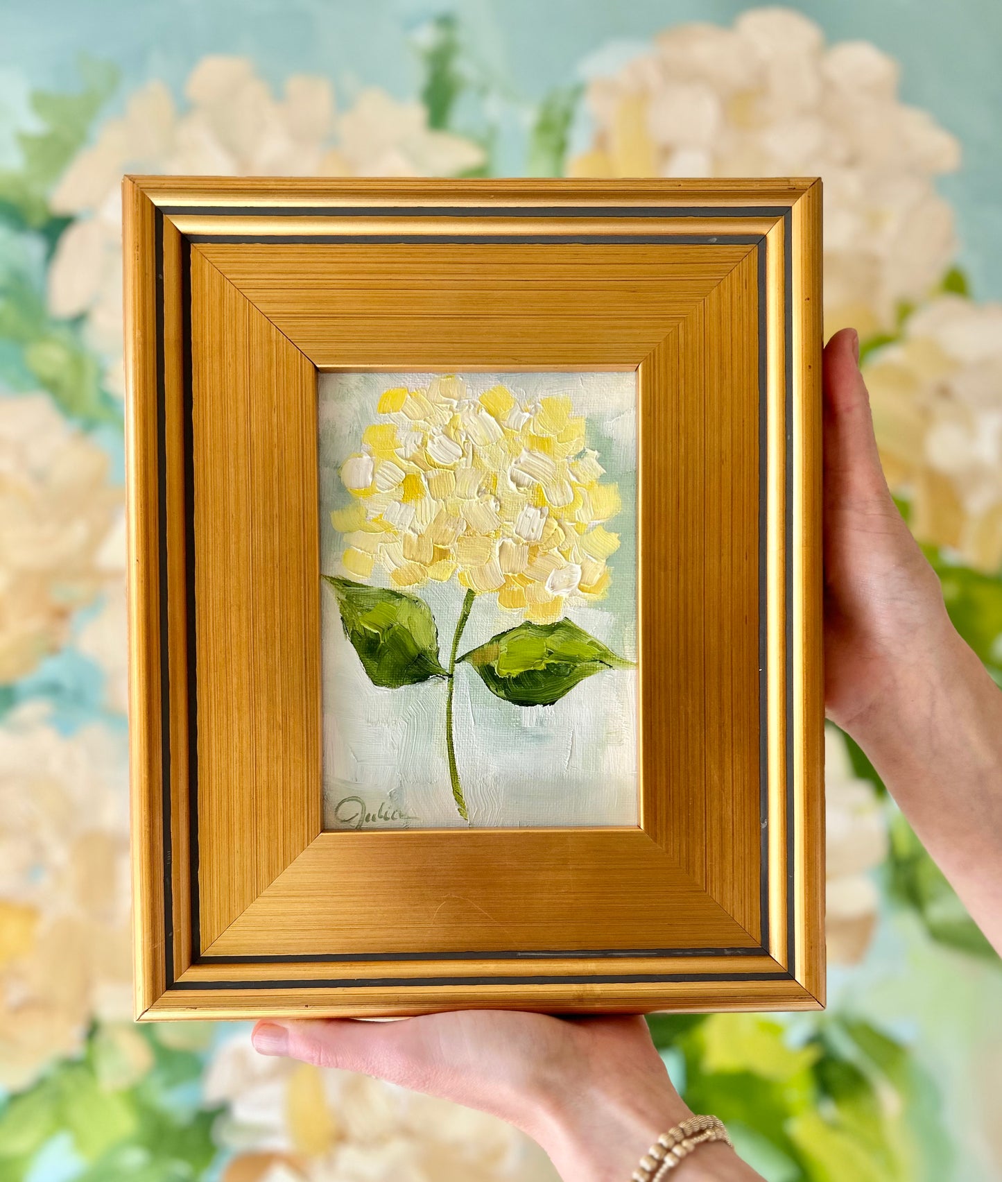 "Seek First" - 5 x 7 Oil on Canvas Board