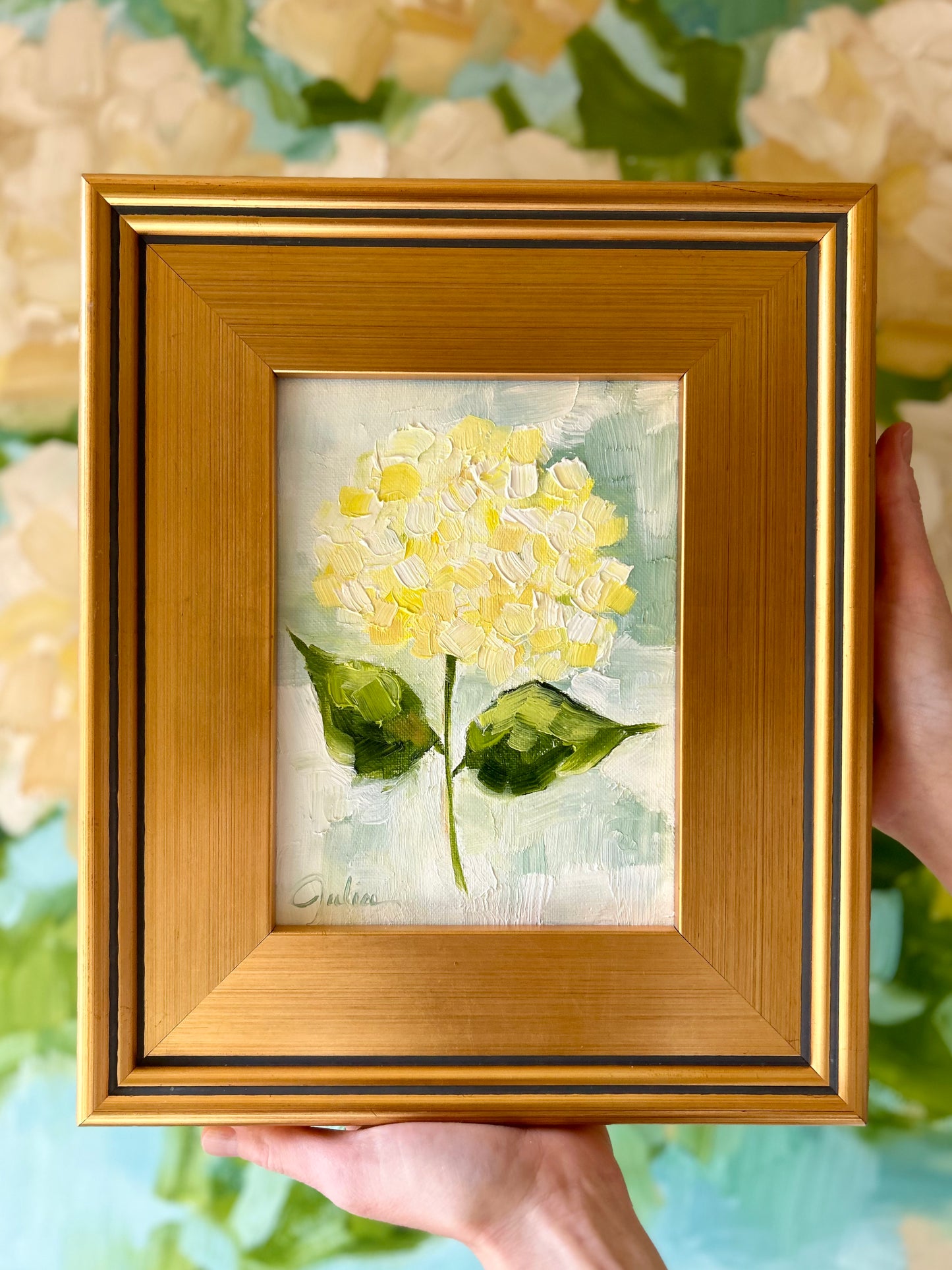 "He Will Provide" - 6 x 8 Oil on Canvas