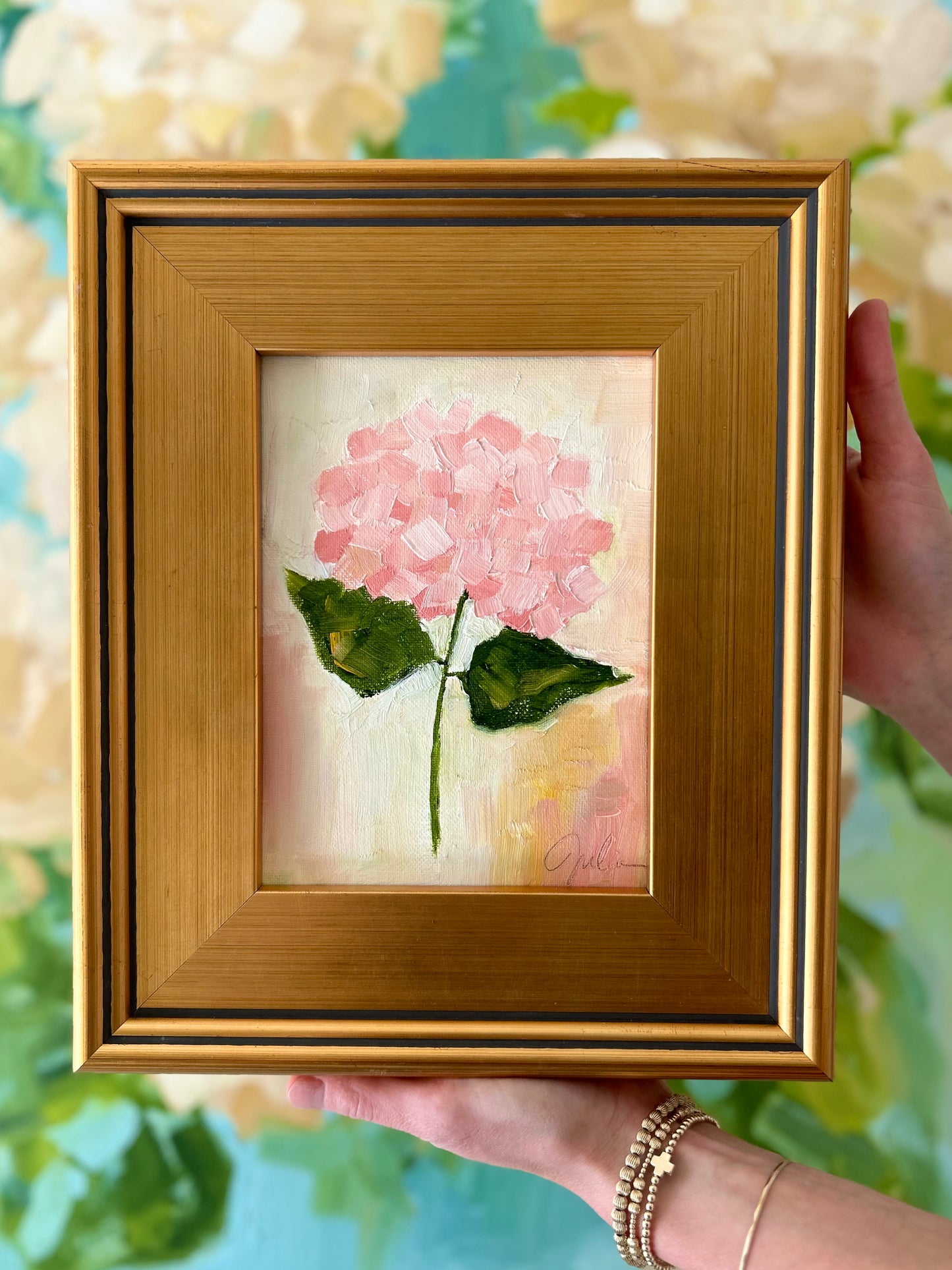 "Ask, Seek, Knock" - 6 x 8 Oil on Canvas