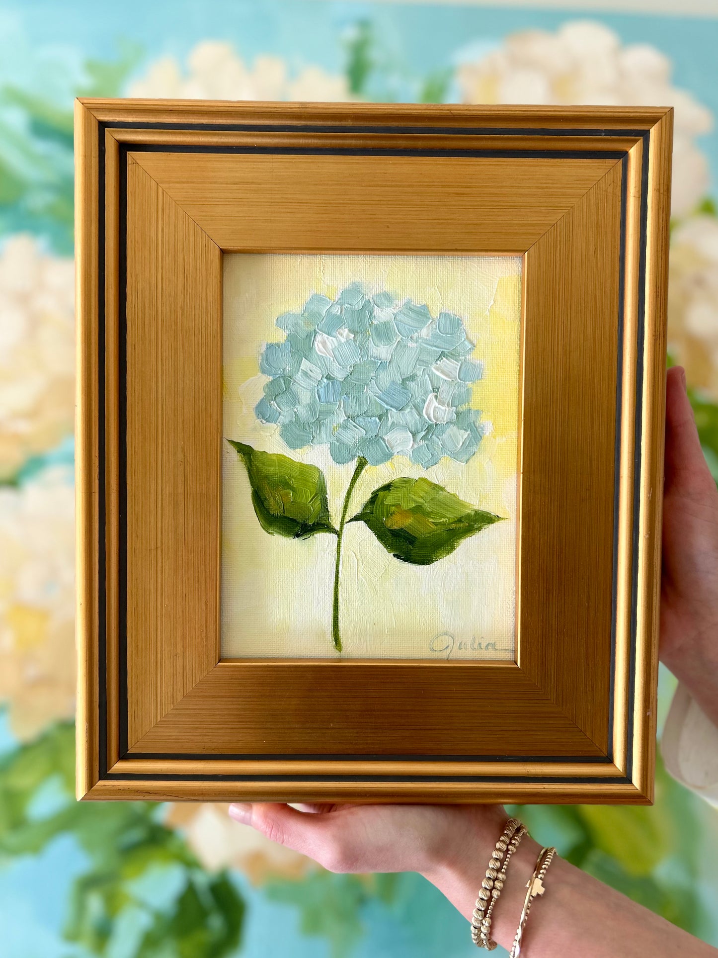 "Of One Mind" - 6 x 8 Oil on Canvas Board