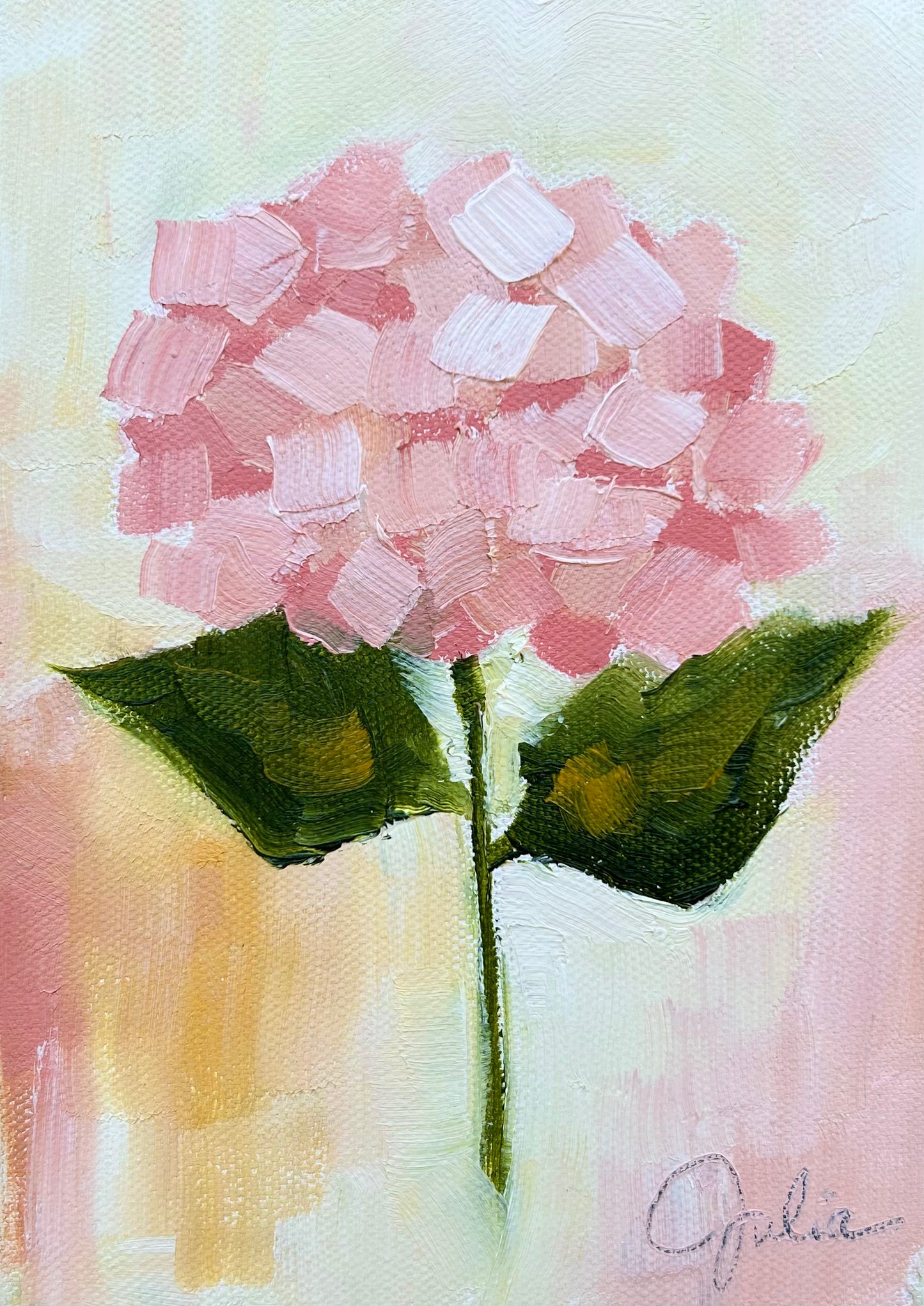 "Full of His Glory" - 5 x 7 Oil on Canvas