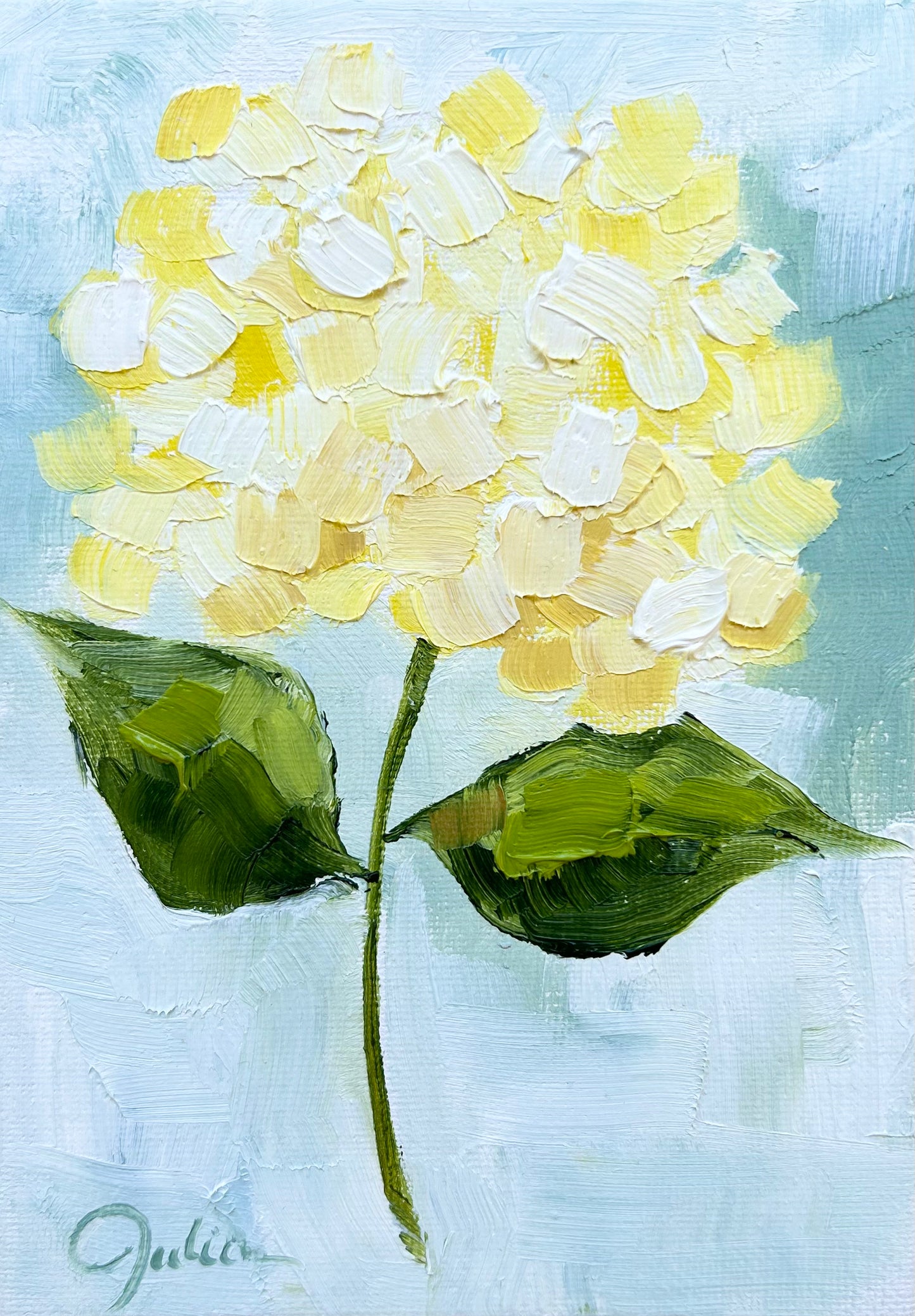 "Seek First" - 5 x 7 Oil on Canvas Board