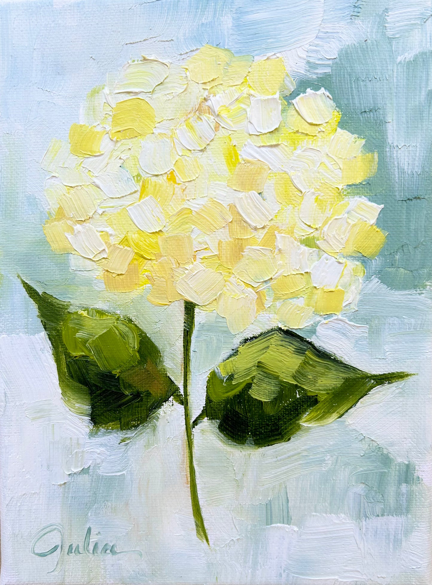 "He Will Provide" - 6 x 8 Oil on Canvas