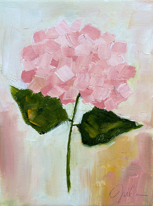 "Ask, Seek, Knock" - 6 x 8 Oil on Canvas