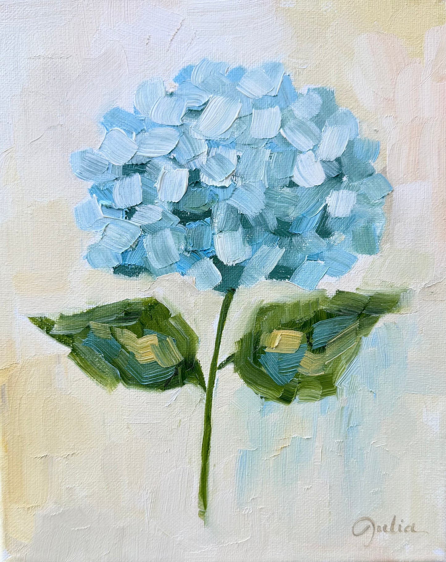 "In His Presence" - 8 x 10 Oil on Canvas