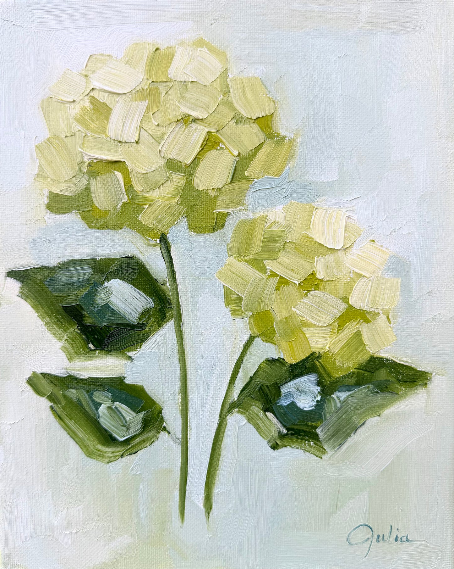 "A Light Has Dawned" - 8 x 10 Oil on Canvas