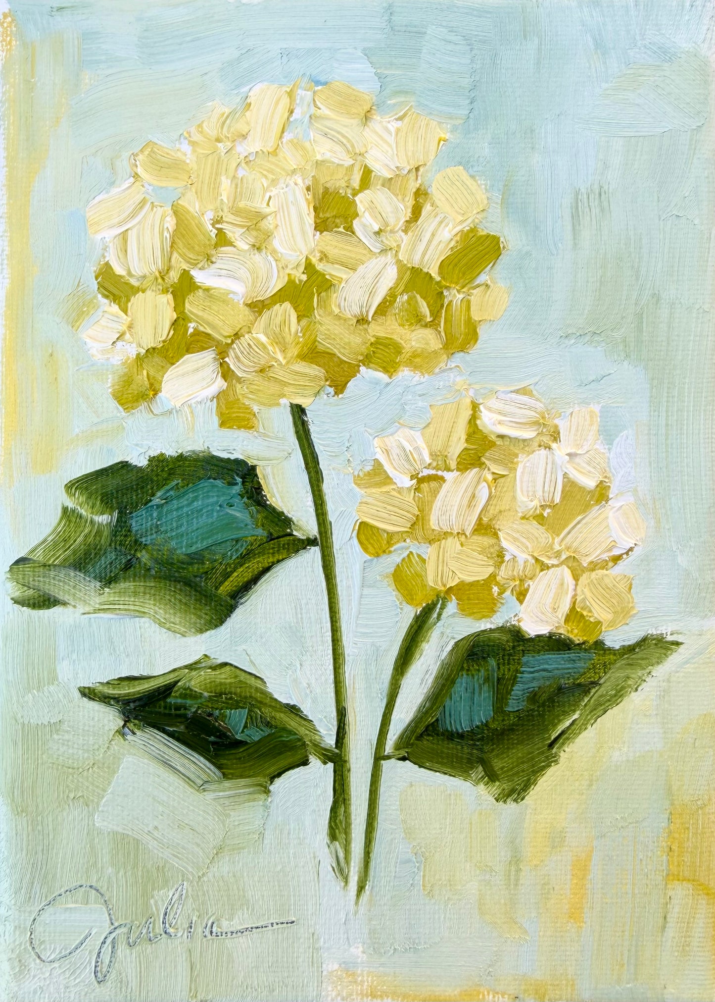 "My Fortress" - 5 x 7 Oil on Canvas