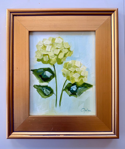 "A Light Has Dawned" - 8 x 10 Oil on Canvas