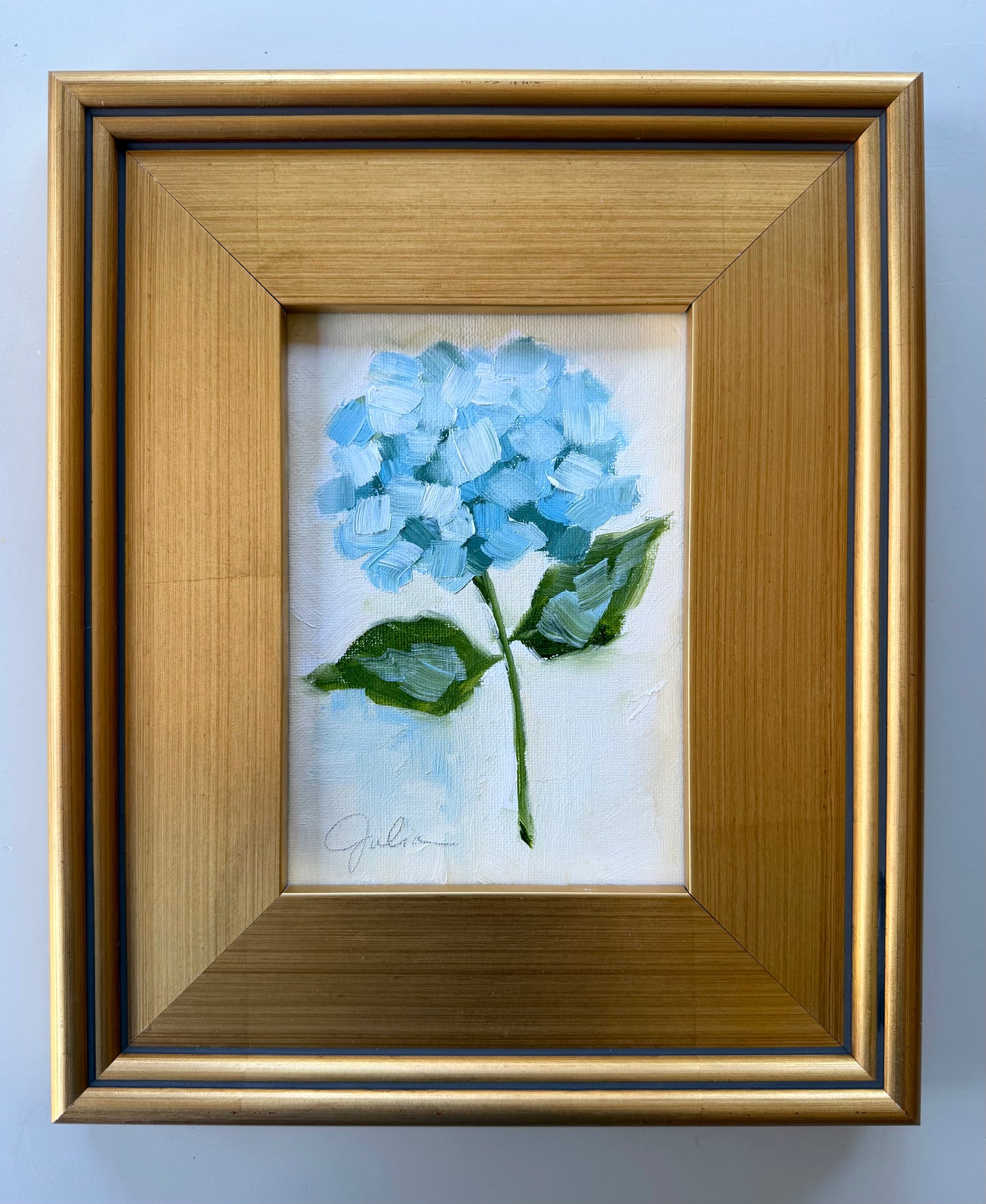 "Wait Quietly" - 5 x 7 Oil on Canvas