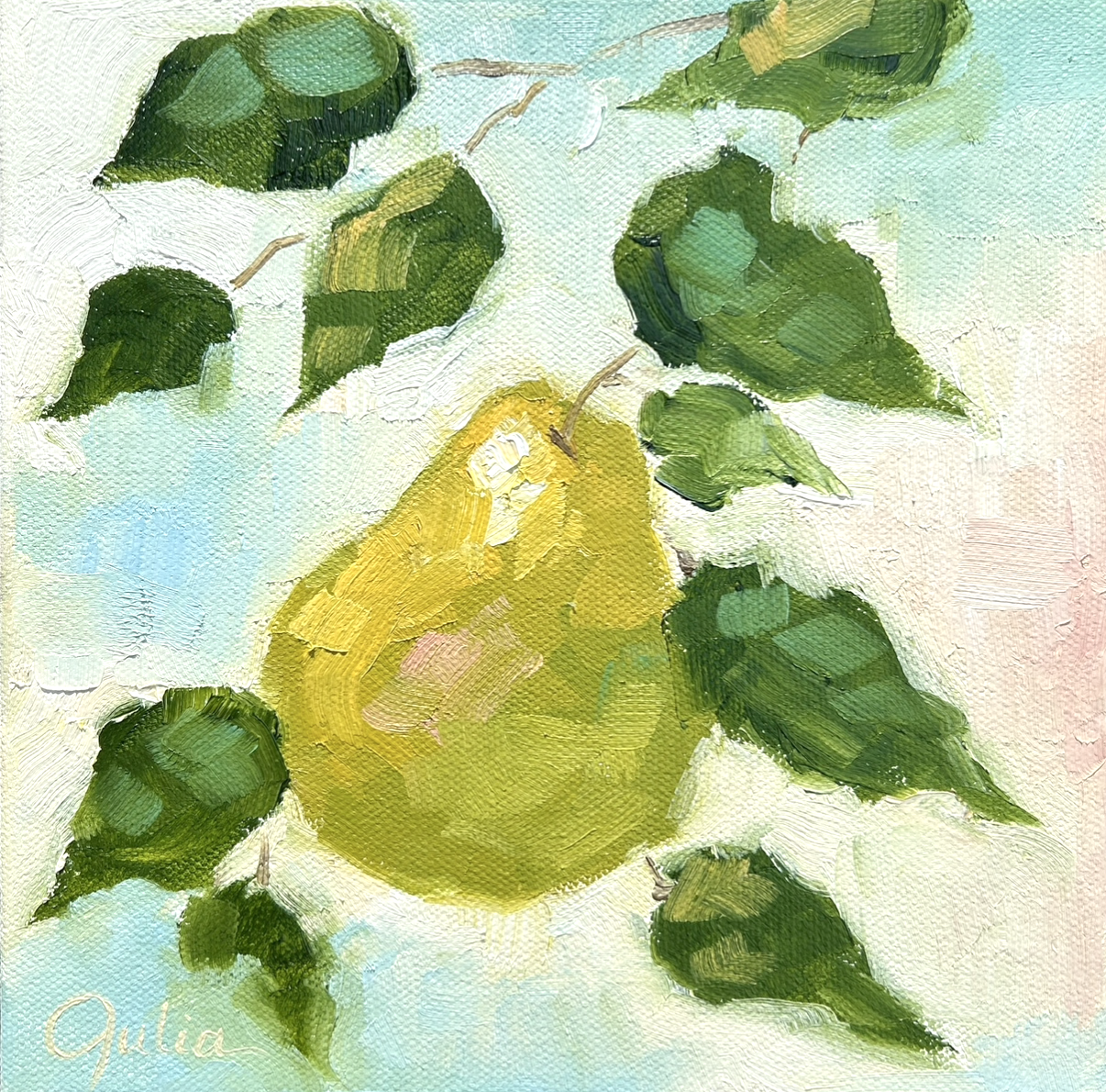 "Taste and See" - 5 x 5 Acrylic Framed Print