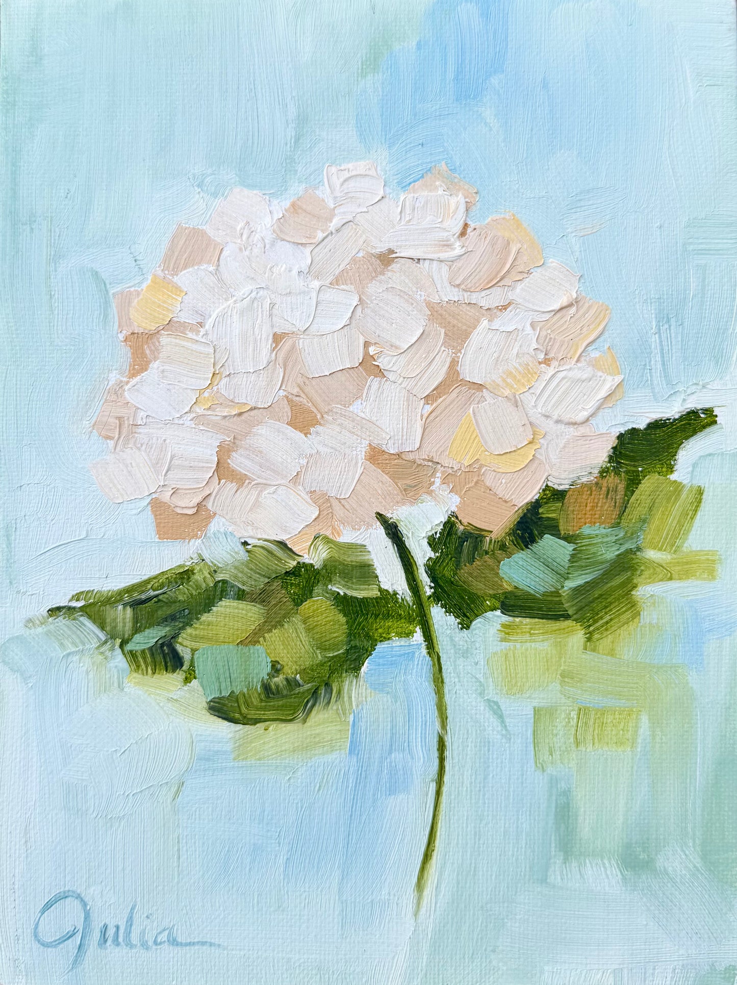 "He Alone" - 6 x 8 Oil on Canvas Board