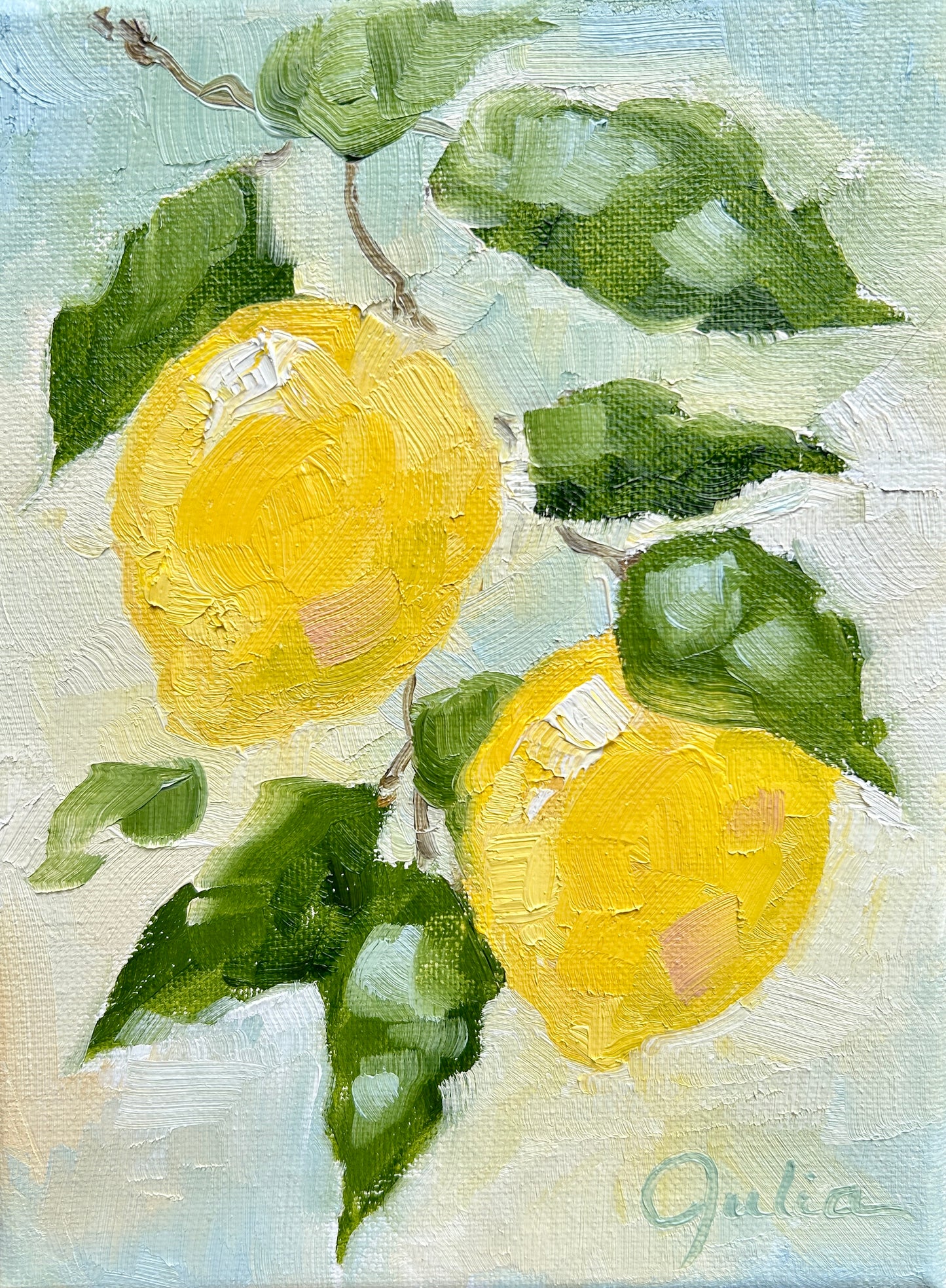 "Sweet By and By" - 6 x 8 Oil on Canvas