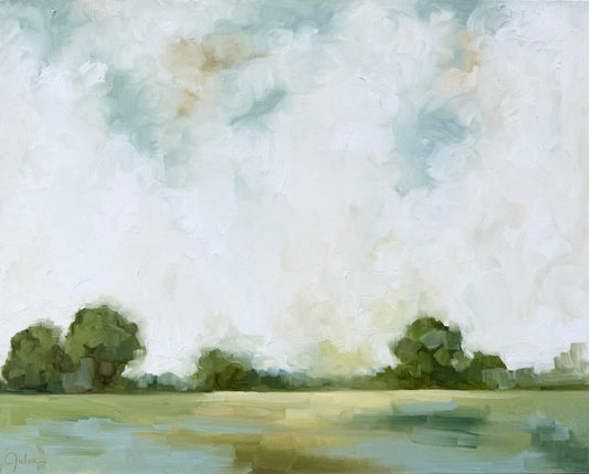 "Water the Valley" - 24 x 30 Oil on Canvas