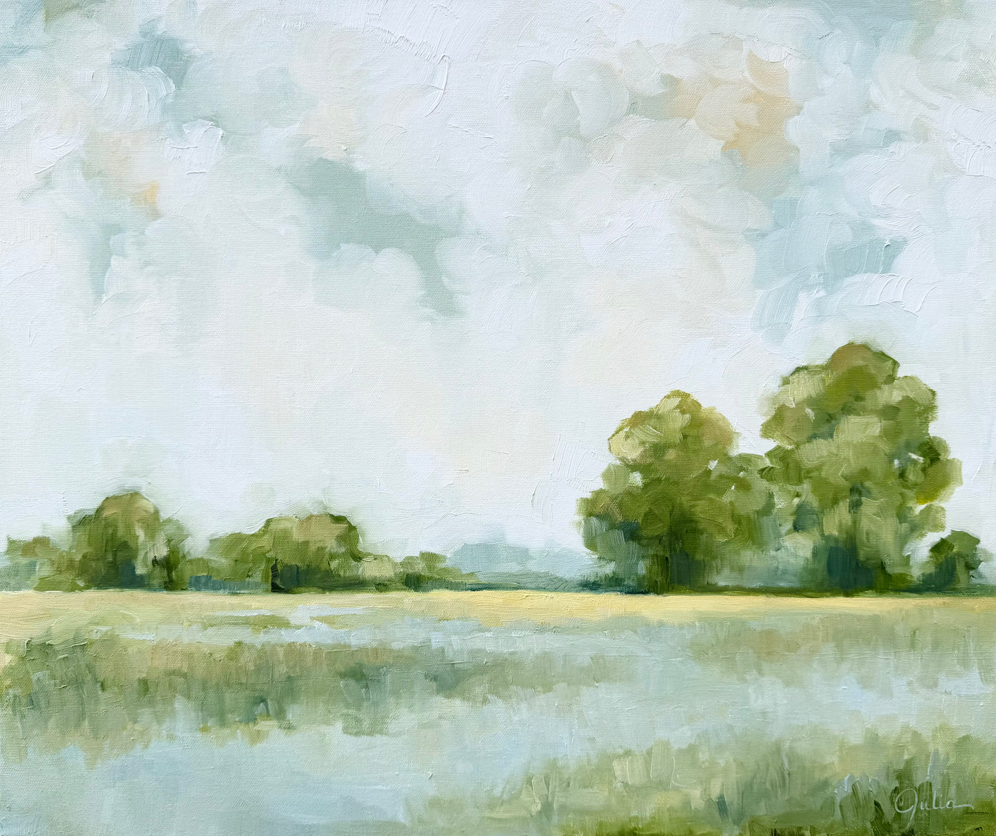 "Quiet Waters" - 20 x 24 Oil on Canvas