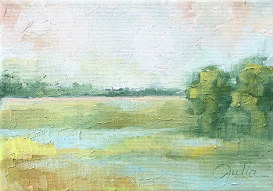 "Into Rest" - 5 x 7 Oil on Canvas