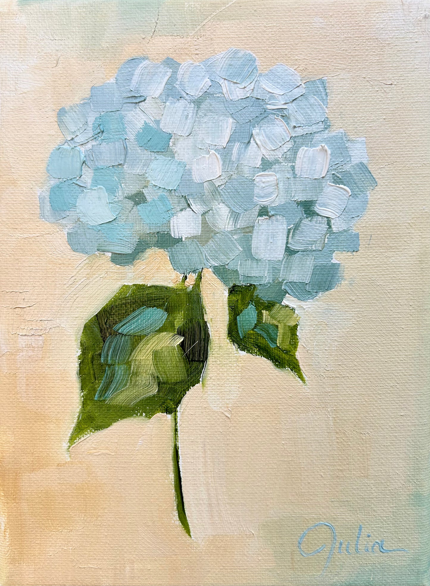 "There in the Valley" - 6 x 8 Oil on Canvas