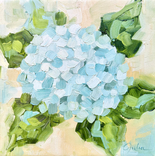 "For He is Good" - 8 x 8 Oil on Canvas